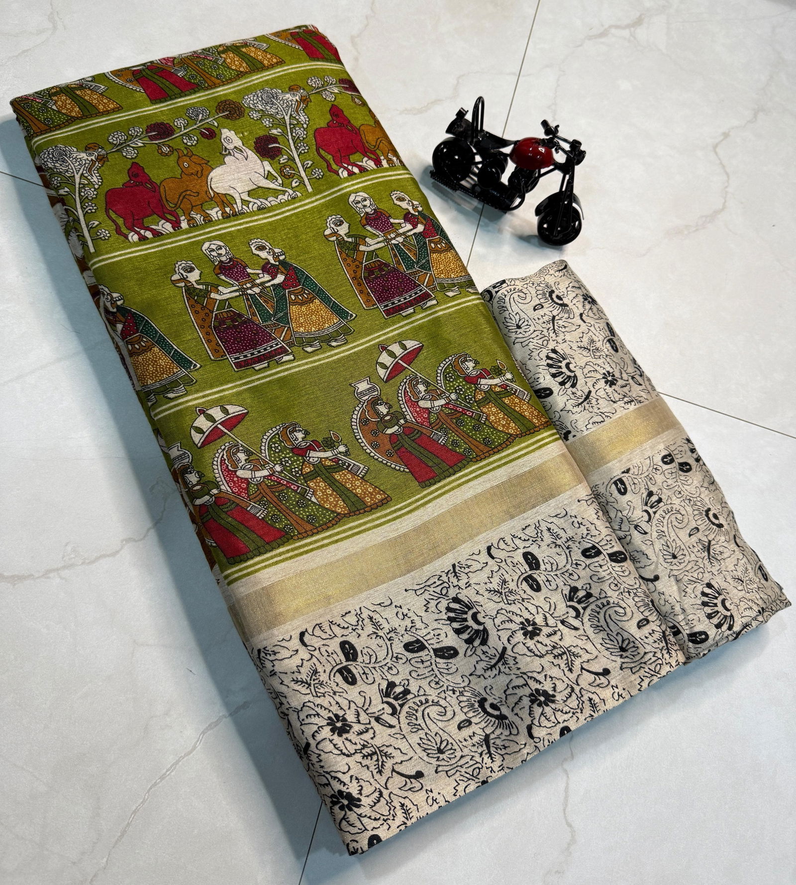 Wow Cotton Silk kalamkari Printed Daily Wear Sarees Suppliers In India